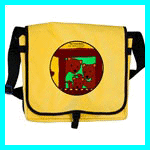 The Three Bears messenger bag