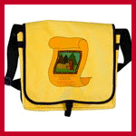 Wolf messenger bag