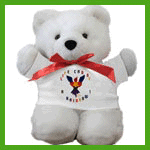 Rainbow bird Teddy bear