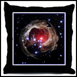 Stars on astronomy throw pillows, gifts and T-shirts
