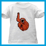 Infant tees with gibbons