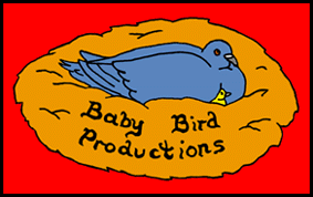 Children's stories, fairy tales and clothing from Baby Bird Productions.