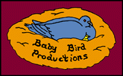 Bird art prints and animal art prints from Baby Bird Productions, Logo.