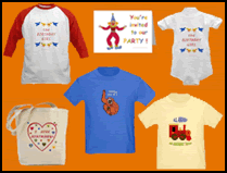 Birthday kids T-shirts, birthday gifts and children's clothing and baby clothes
