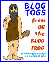 Blog togs blogger T-shirts and gifts.