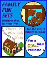 T-shirts with fun family sayings.