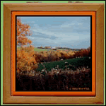 Four seasons autumn countryside box.