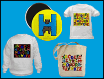 ABCs alphabet kids T-shirts