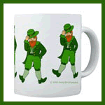 St. Patrick's Day mugs