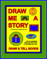 Draw and tell stories for kids.